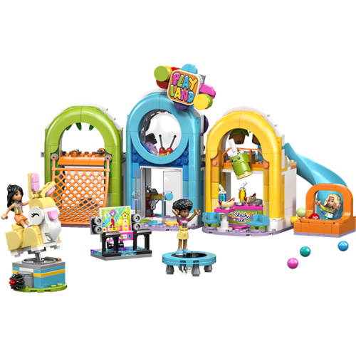 Kocke Lego Friends Kul notranje igrišče, 668 kock, od 7. let (42686)