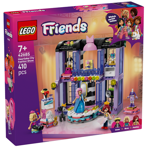 Kocke Lego Friends Modna revija v mestu Heartlake, 410 kock, od 7. let (42685)