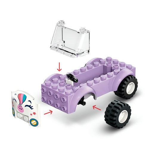 Kocke Lego Friends Samorogov dostavljalec tort, 67 kos, od 4. let (42675)