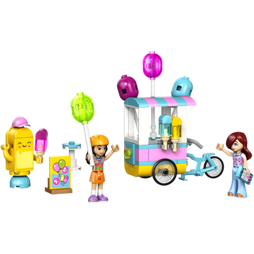 Kocke Lego Friends stojalo za sladoled in balone, 107 kos, od 6. let 42692