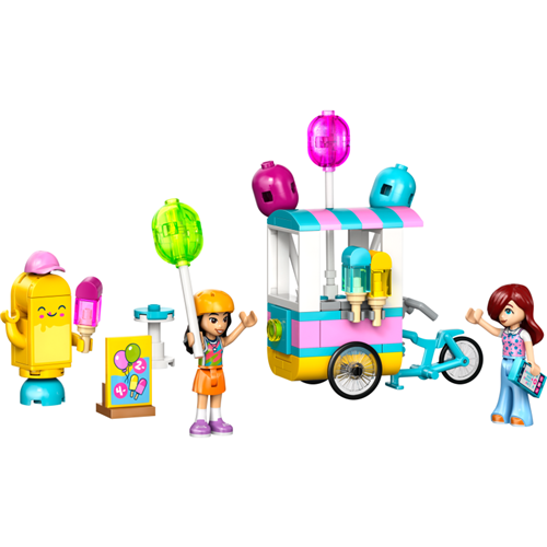 Kocke Lego Friends stojalo za sladoled in balone, 107 kos, od 6. let 42692