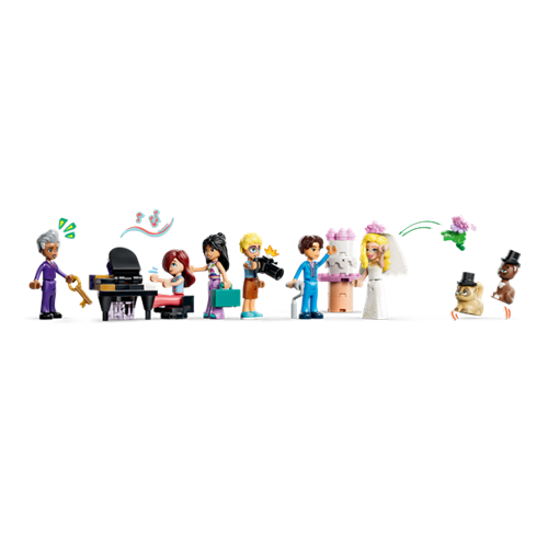 Kocke Lego Friends Veliki hotel Heartlake Cityja, 1406 kos, od 9. let (42704)