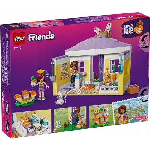 Kocke Lego Friends Zajčji hotel v mestu Heartlake, 161 kock, od 5. let (42679)