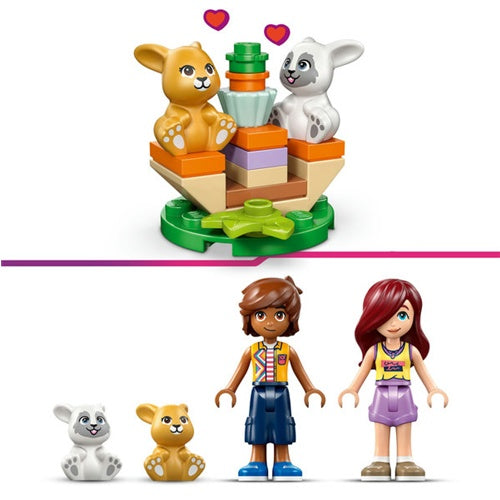 Kocke Lego Friends Zajčji hotel v mestu Heartlake, 161 kock, od 5. let (42679)