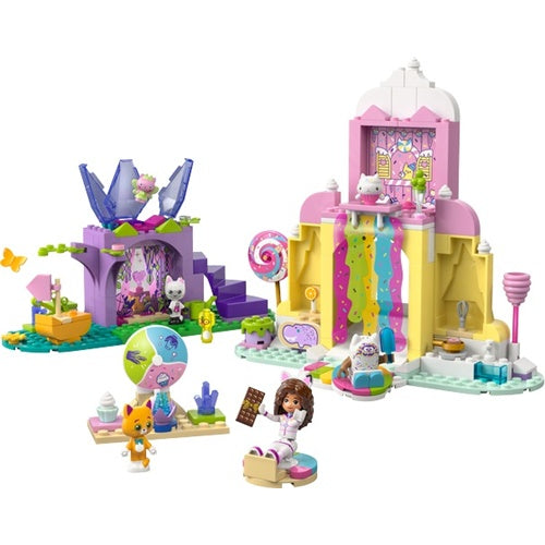 Kocke Lego Gabby's Dollhouse: Gora posladkov in Kittyjin vrt (11205), 263 kock, od 4. let