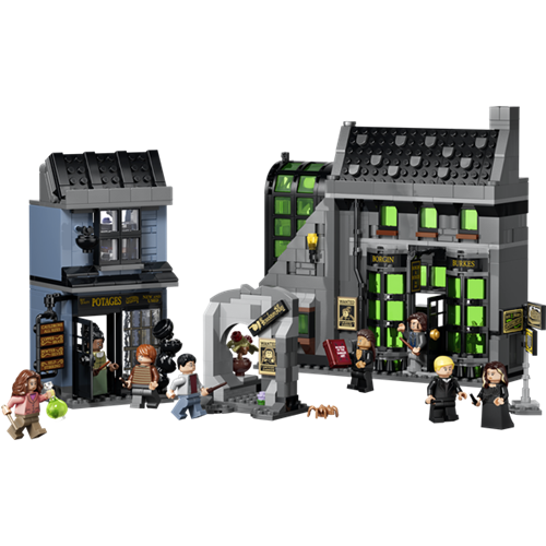 Kocke Lego Harry Potter: Čarovniške trgovine v Prečni ulici, 788 kos, od 8. let (76471)
