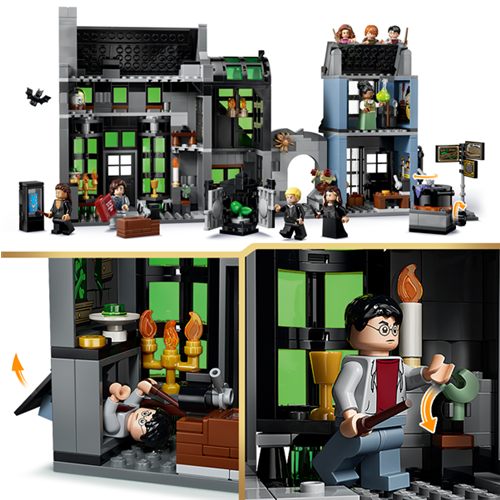 Kocke Lego Harry Potter: Čarovniške trgovine v Prečni ulici, 788 kos, od 8. let (76471)