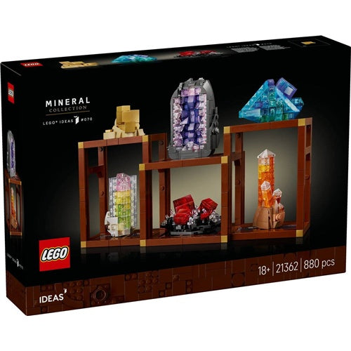 Kocke Lego Ideas Mineral Collection (21362), 880 kock, od 18. let
