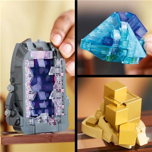 Kocke Lego Ideas Mineral Collection (21362), 880 kock, od 18. let