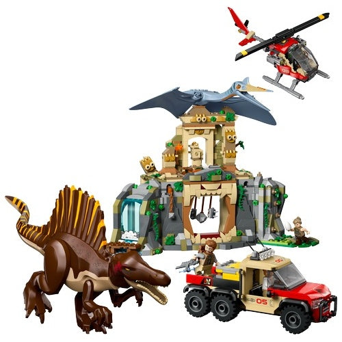 Kocke Lego Jurassic World: Po zraku po spinozavra in quetzalcoatlusa (76976), 984 kock, od 8. let 5100123491