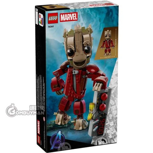 Kocke Lego Marvel Super Heroes Groot v obleki Ravagerja, 604 kock, od 10. let (76341)