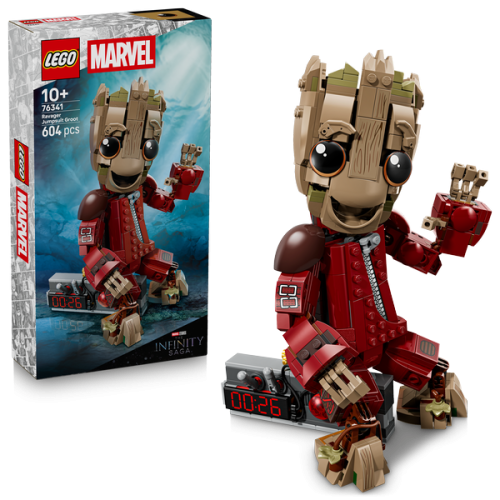 Kocke Lego Marvel Super Heroes Groot v obleki Ravagerja, 604 kock, od 10. let (76341)