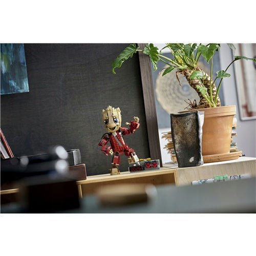 Kocke Lego Marvel Super Heroes Groot v obleki Ravagerja, 604 kock, od 10. let (76341)