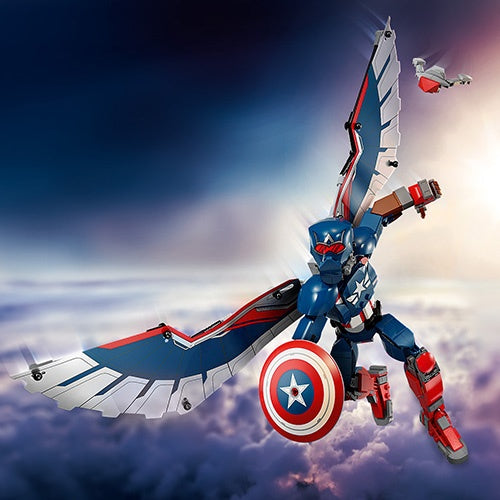 Lego Marvel Super Heroes: Nova figura Kapetana Amerike za sastavljanje (76296)