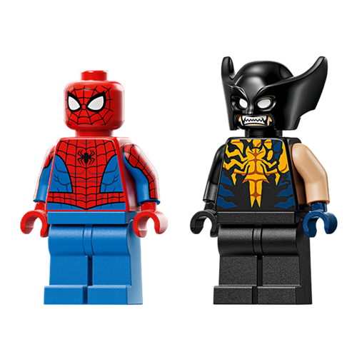 Kocke Lego Marvel Super Heroes Spider-Man Avto proti strupenemu Wolverinu, 134 kos, od 7. let 76336