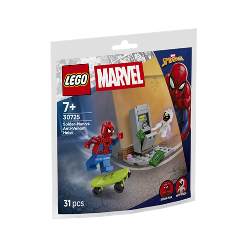 Kocke Lego Marvel Super Heroes Spider-Man ustavi Anti-Venomov uda, 31 kos, od 7. let (30725)