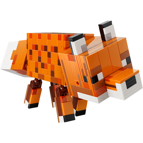Kocke Lego Minecraft Lisica, 497 kock, od 10. let (21588)