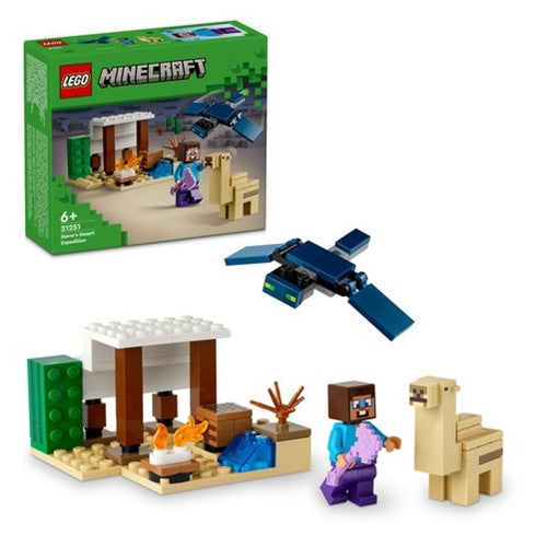 Kocke Lego® Minecraft®: Stevova puščavska odprava (21251)