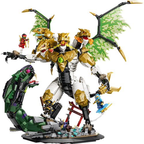 Kocke Lego Ninjago Dvoboj z Ultra Zmajem, 2178 kos, od 12. let (71872)