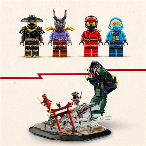 Kocke Lego Ninjago Dvoboj z Ultra Zmajem, 2178 kos, od 12. let (71872)