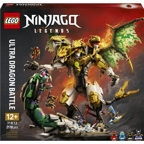Kocke Lego Ninjago Dvoboj z Ultra Zmajem, 2178 kos, od 12. let (71872)