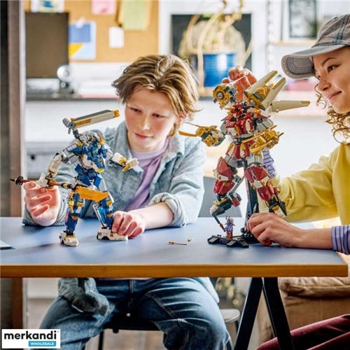 Kocke Lego Ninjago: Dvojna titana Meha, 1707 kos, od 12. let (71870)