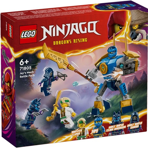 Kocke Lego® Ninjago® Jayev bojni paket z robotskim oklepom (71805)