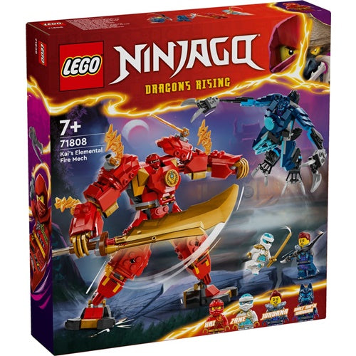 Lego® Ninjago® kockice: Kaijev elementarni oklop vatrenog robota (71808)