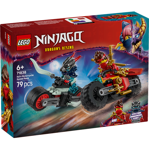 Kocke Lego Ninjago Kaijeva dirka z motorji (71838)