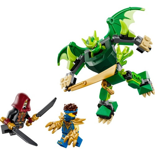 Kocke Lego Ninjago: Lloydov bojni komplet zmajevega robota, 81 kos, od 6. let (71862)