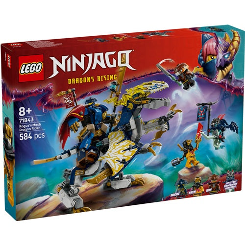 Kocke Lego Ninjago: Rogueov robotski jezdec zmajev (71843)