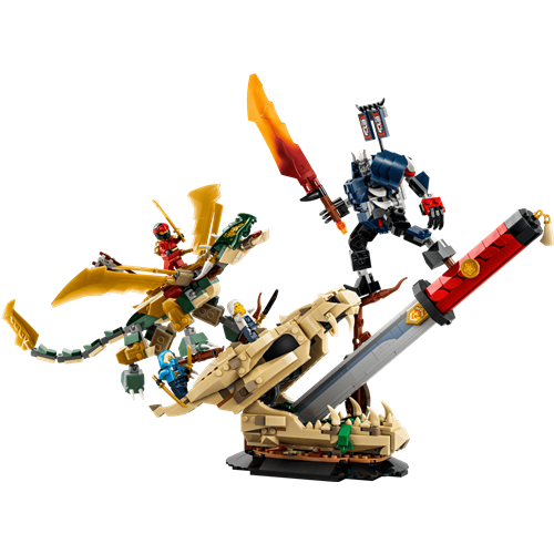 Kocke Lego Ninjago: Spopad na zmajevem rezilu, 1016 kos, od 9. let (71871)