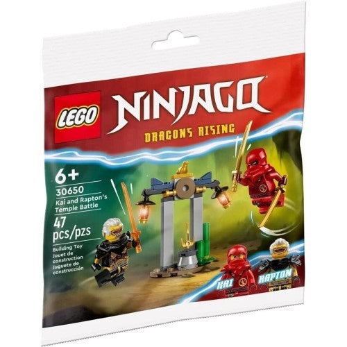 Kocke Lego Ninjago: Kaijeva i Raptonova bitka u hramu (30650)