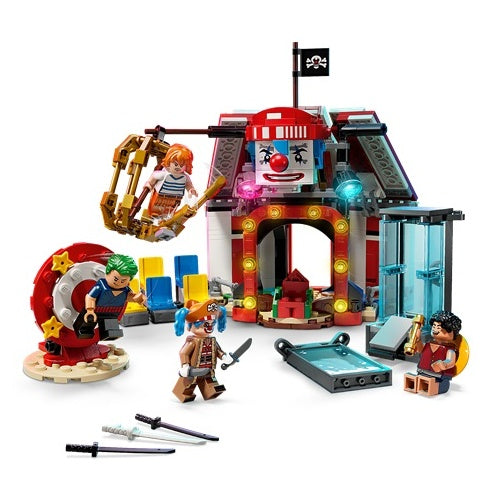 Kocke Lego One Piece: Cirkuški šotor Buggyja the Clowna (75637), 573 kock, od 8. let