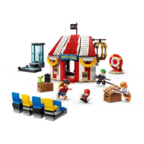 Kocke Lego One Piece: Cirkuški šotor Buggyja the Clowna (75637), 573 kock, od 8. let