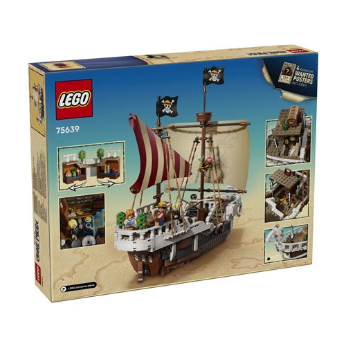 Kocke Lego One Piece: Gusarska ladja Going Merry (75639), 1376 kock, od 10. let