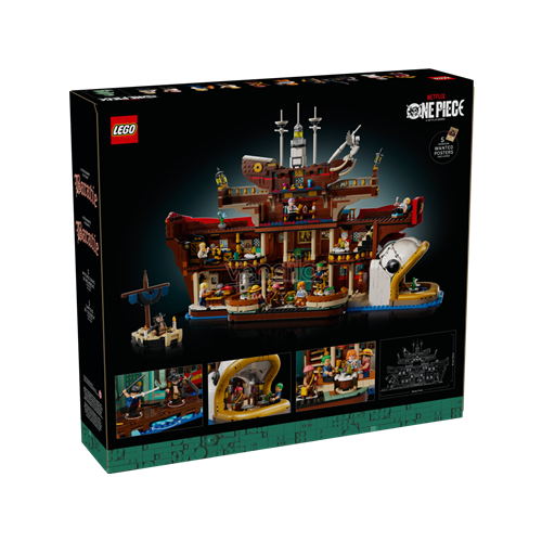 Kocke Lego One Piece: Restavracija na vodi The Baratie (75640), 3402 kock, od 18. let