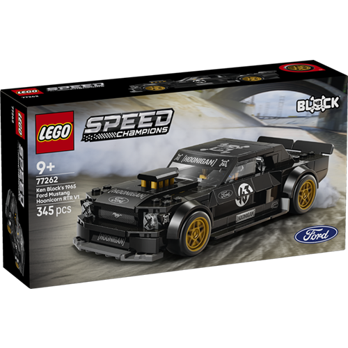 Kocke Lego Speec Champions: Ken Blocks 1965 Ford Mustang V1, 345 kos, od 9. let (77262)
