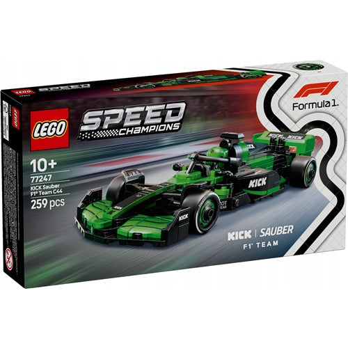 Kocke Lego Speed Champions: Dirkalni avtomobil KICK Sauber F1® Team C44 (77247)