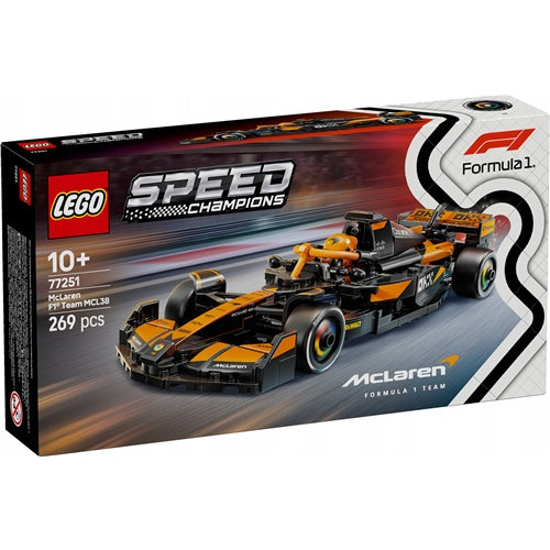 Lego Speed Champions: McLaren F1® Team MCL38 trkaći automobil (77251)