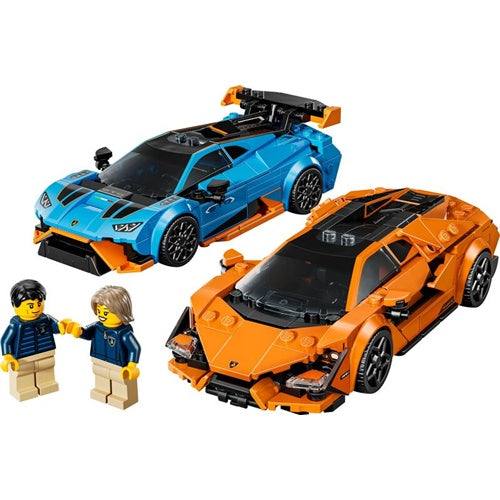 Kocke Lego Speed Champions: Lamborghini Revuelto in Huracán STO (77238), 607 kock, od 10. let
