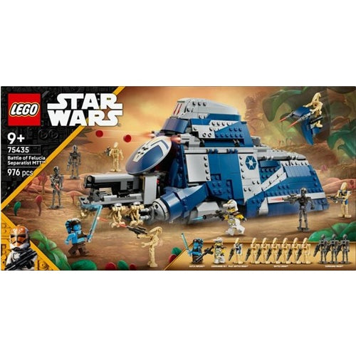 Kocke Lego Star Wars separatistični MTT v bitki pri Feluciji 75435, 976 kock, od 9. let