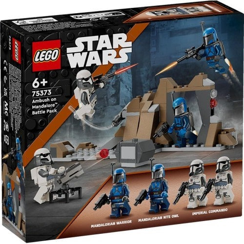 Kocke Lego Star Wars™: Spopad Paza Vizsla™ in Moffa Gideona™ (75373)