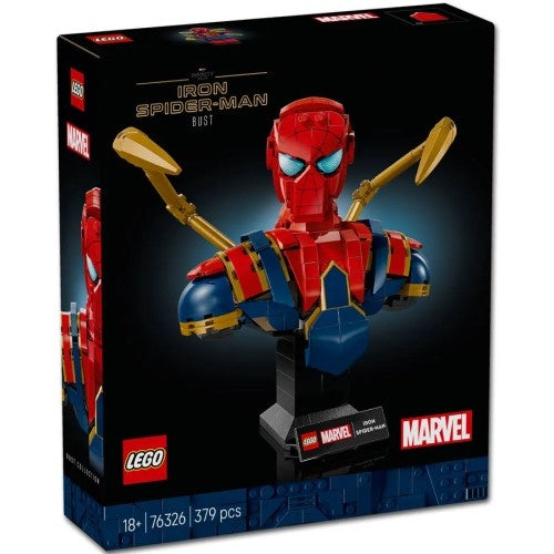 Kocke Lego Super Heroes: Doprsni Iron Spider-Man (76326), 379 kock, od 18. let 5100123523
