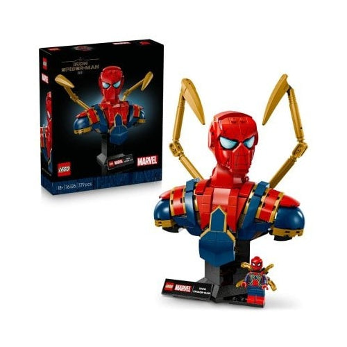 Kocke Lego Super Heroes: Doprsni Iron Spider-Man (76326), 379 kock, od 18. let 5100123523