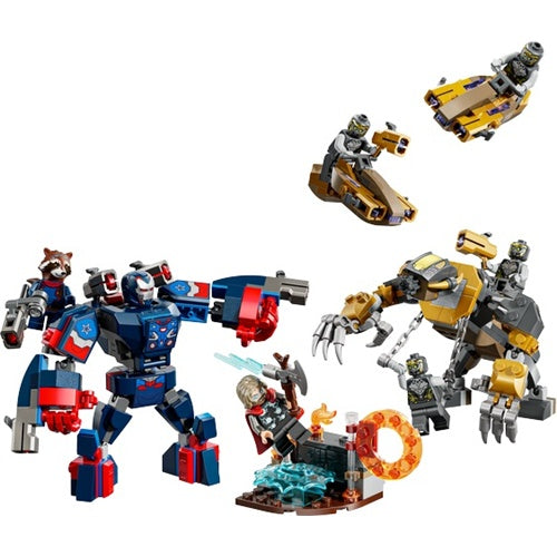 Kocke Lego® Super Heroes: Maščevalci: Zaključek Thor proti Chitauriju (76322), 373 kock, od 8. let