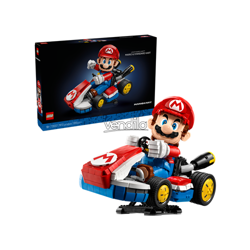 Lego Super Mario Kart: Mario Kart™: Mario i standardni karting (72037), 1972 kockice, 18+