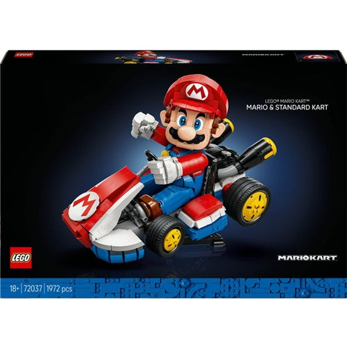 Lego Super Mario Kart: Mario Kart™: Mario i standardni karting (72037), 1972 kockice, 18+