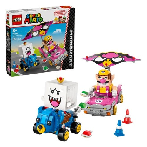 Kocke Lego Super Mario Kart: Mario Kart™ – Wario & King Boo (72038), 512 kock, od .8. let