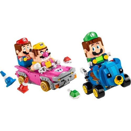 Kocke Lego Super Mario Kart: Mario Kart™ – Wario & King Boo (72038), 512 kock, od .8. let